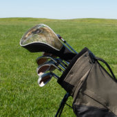 Het glimlachen van het Hoesje van het Golfhoofd Golfheadcover (Insitu)