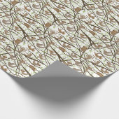 Het glimlachen van het Patroon van de Sleuf Cadeaupapier (Hoek)