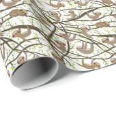 Het glimlachen van het Patroon van de Sleuf Cadeaupapier (Rol Hoek)