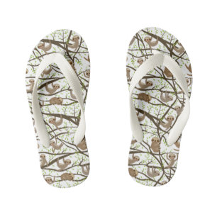 Het glimlachen van het Patroon van de Sleuf Kinder Teenslippers
