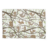 Het glimlachen van het Patroon van de Sleuf Kussensloop (Voorkant-Links)