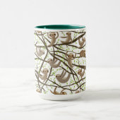 Het glimlachen van het Patroon van de Sleuf Mok (Midden)