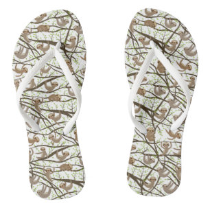 Het glimlachen van het Patroon van de Sleuf Teenslippers