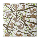 Het glimlachen van het Patroon van de Sleuf Tegeltje (Voorkant)