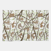 Het glimlachen van het Patroon van de Sleuf Theedoek (Horizontaal)