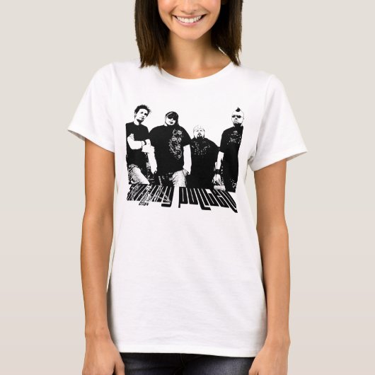 Het glimlachen van het t-shirt van de Band van de (Voorkant)