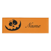 Het glimlachen van Jack O'lantern Thunder_Cove Naambadge (Voorkant)