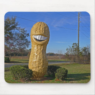 Het glimlachen van Jimmy Carter Peanut - Plains Ge Muismat