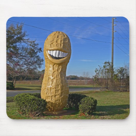 Het glimlachen van Jimmy Carter Peanut - Plains Ge Muismat (Voorkant)