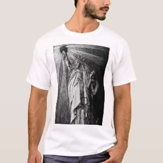 Het glimlachen van Liberty T shirt