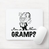 Het glimlachen van nieuwe Gramps T-shirts en cadea Muismat (Met muis)