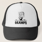 Het glimlachen van nieuwe Gramps T-shirts en cadea Trucker Pet (Voorkant)