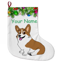 Het glimlachen van Pembroke Corgi Holiday