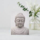 Het glimlachen van Serene Buddha Inspirerend Love  Briefkaart (Staand voorkant)