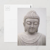 Het glimlachen van Serene Buddha Inspirerend Love  Briefkaart (Voorkant / Achterkant)