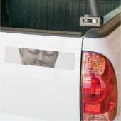 Het glimlachen van Serene Buddha Inspirerend Love  Bumpersticker (Op Truck)