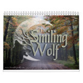 Het glimlachen van Wolf Fotografie Agenda Kalender (Hoes)