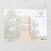 Het glimlachende beeld van de pinda's, vlaktes, Ge Briefkaart (Achterkant)