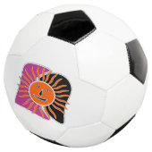 Het glimlachende voetbal van de zon (Drie kwart)