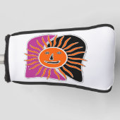 Het glimlachende zongezicht golfheadcover (Voorkant)