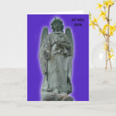 Het gloeien wordt de Helende Engel, goed spoedig Kaart (Gele Bloem)