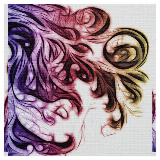 Het gloeien zet in kleur om stof (Swatch)