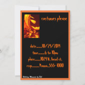 Het gloeiend oog - kaart (Achterkant)