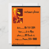 Het gloeiend oog - kaart (Achterkant)