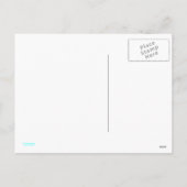 Het gloeiende Briefkaart van Paaseieren (Achterkant)