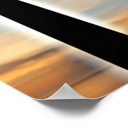 Het gloeiende Kruis bij het Poster van de Beach (Hoek)