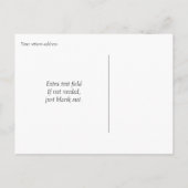 Het gloeiende Moderne Afstuderen van de Lichten va Aankondigingskaart (Achterkant)