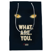 Het gloeiende ogen "What.Are.You." Medium Cadeauzakje (Voorkant)
