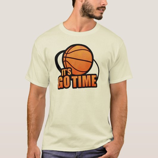 Het Go Time Basketball Shirt (Voorkant)