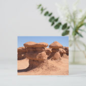 Het Goblin Valley State Park in Utah Briefkaart (Staand voorkant)