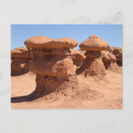 Het Goblin Valley State Park in Utah Briefkaart