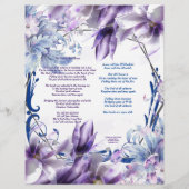 Het God Alle Culturen gedicht Gepersonaliseerd Bri (Achterkant)