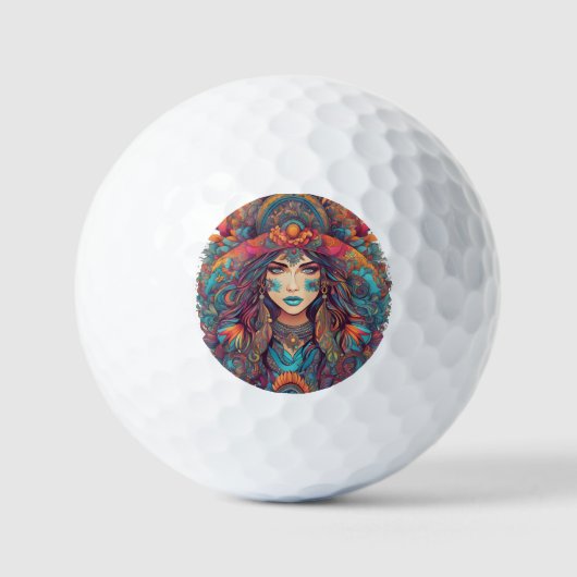 Het Goddelijk Feminiene Golfballen (Voorkant)
