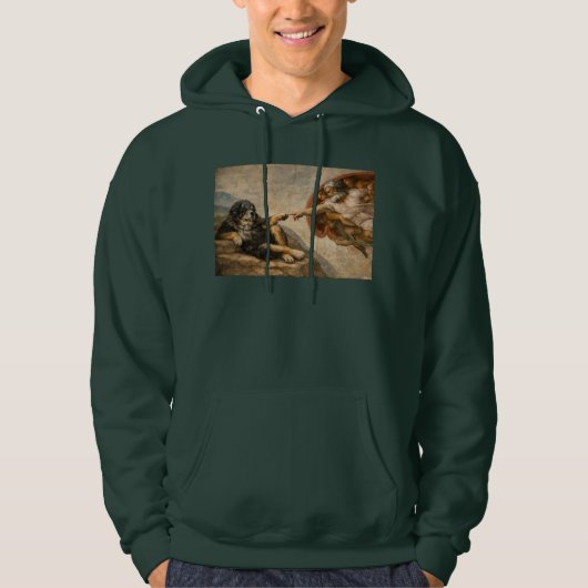 Het goddelijke aanraken hoodie (Voorkant)