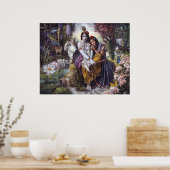 Het goddelijke all-Attractive Couple Poster (Keuken)