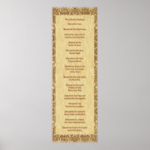 Het goddelijke bidt poster (Voorkant)