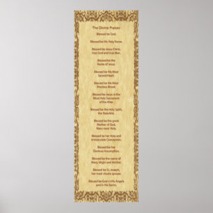 Het goddelijke bidt poster