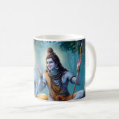 Het Goddelijke Duo: Mahadev en Shrikrishna Masters Koffiemok (Voorkant rechts)