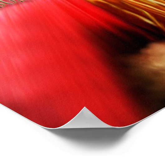 Het goddelijke Mercy Devotional Afbeelding. Poster (Hoek)