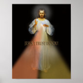 Het goddelijke Mercy Vilnius Devotional Afbeelding Poster (Voorkant)