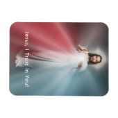 Het goddelijke Mercy Volledige Afbeelding, Magnet Magneet (Horizontaal)