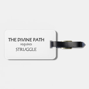 Het goddelijke pad vereist strijd bagagelabel