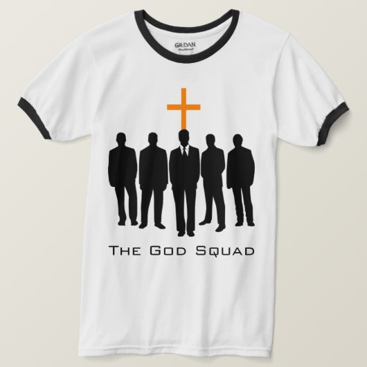 Het Gods-plein T-shirt (Design voorkant)