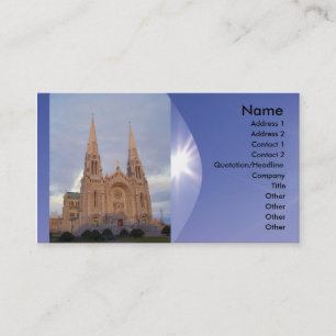 Het godsdienstige Visitekaartje van de Kerk