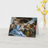 Het godsdienstige wenskaart van de Kunst Kaart (Gele Bloem)