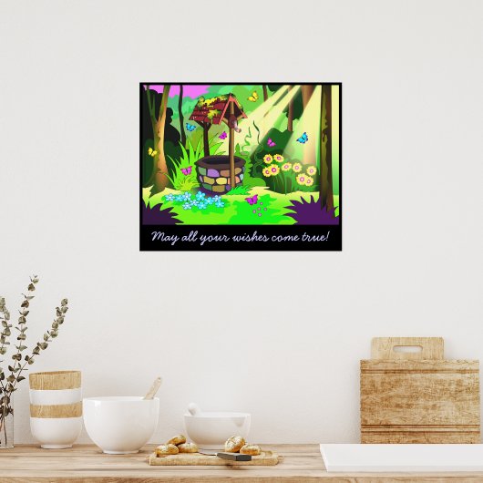 Het goed bericht wil echt waar zijn poster (Keuken)